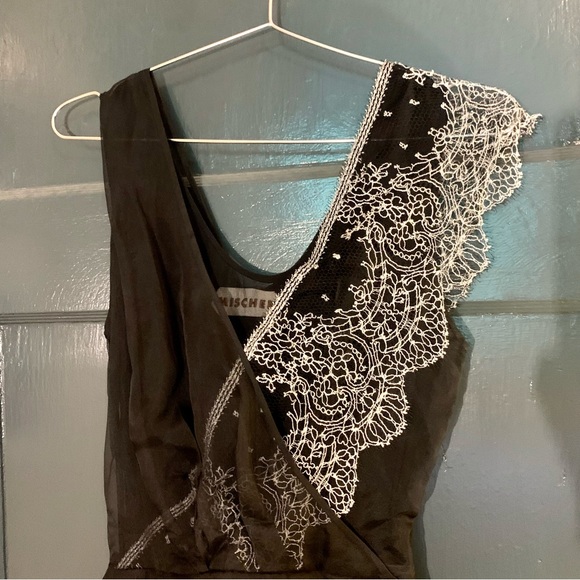 Mischen Silk Organza Lace Dress - Picture 2 of 9